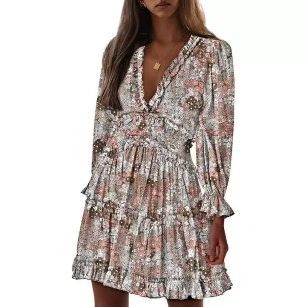 S New Khaki Floral