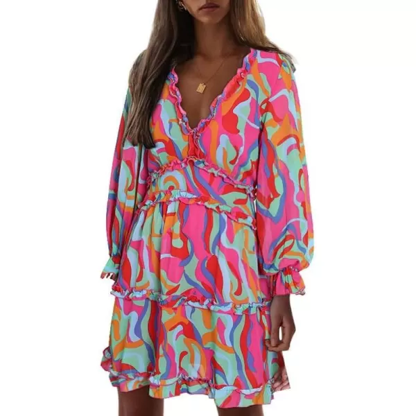 S Print Rose Multicolored
