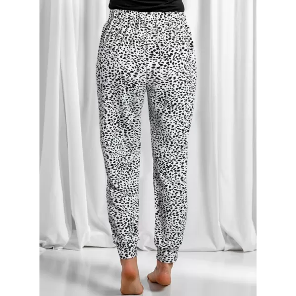 Dokotoo Womens 2023 Soft Casual Drawstring Tie Elastic Waist Loose Jogger Pants with Pockets