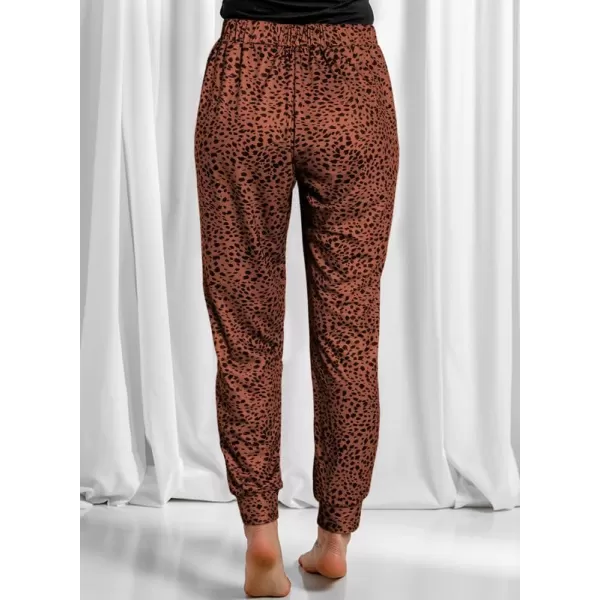 Dokotoo Womens 2023 Soft Casual Drawstring Tie Elastic Waist Loose Jogger Pants with Pockets