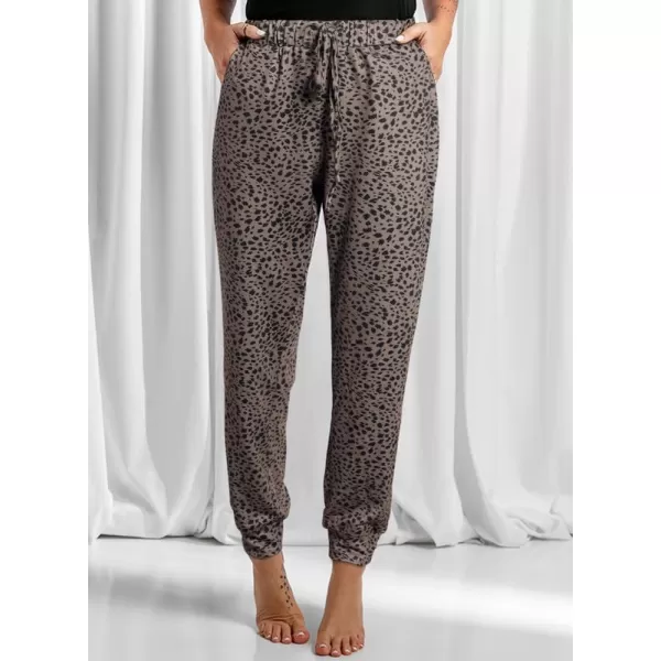 Dokotoo Womens 2023 Soft Casual Drawstring Tie Elastic Waist Loose Jogger Pants with Pockets