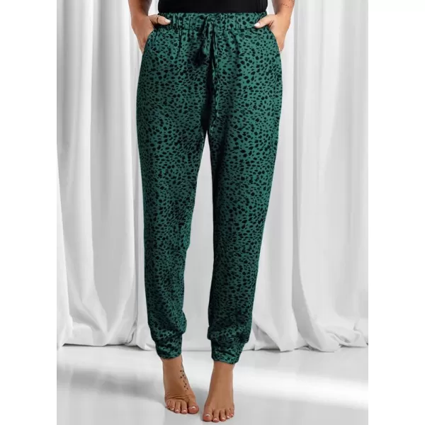 Dokotoo Womens 2023 Soft Casual Drawstring Tie Elastic Waist Loose Jogger Pants with Pockets