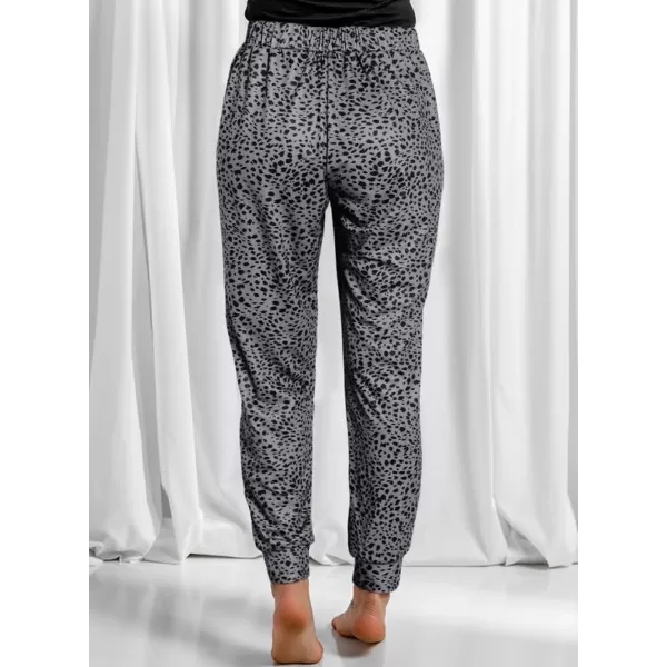Dokotoo Womens 2023 Soft Casual Drawstring Tie Elastic Waist Loose Jogger Pants with Pockets
