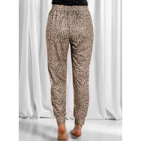 Dokotoo Womens 2023 Soft Casual Drawstring Tie Elastic Waist Loose Jogger Pants with Pockets