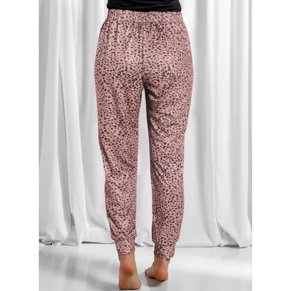 Dokotoo Womens 2023 Soft Casual Drawstring Tie Elastic Waist Loose Jogger Pants with Pockets