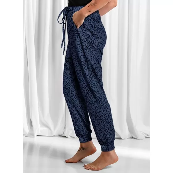 Dokotoo Womens 2023 Soft Casual Drawstring Tie Elastic Waist Loose Jogger Pants with Pockets