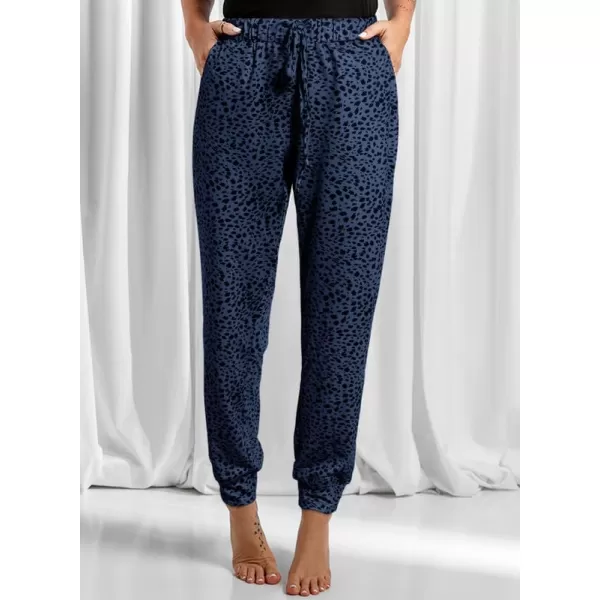 Dokotoo Womens 2023 Soft Casual Drawstring Tie Elastic Waist Loose Jogger Pants with Pockets