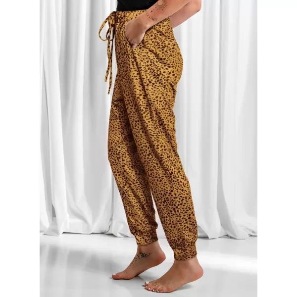 Dokotoo Womens 2023 Soft Casual Drawstring Tie Elastic Waist Loose Jogger Pants with Pockets