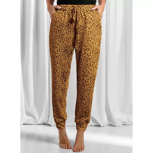 Dokotoo Womens 2023 Soft Casual Drawstring Tie Elastic Waist Loose Jogger Pants with Pockets