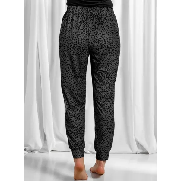 Dokotoo Womens 2023 Soft Casual Drawstring Tie Elastic Waist Loose Jogger Pants with Pockets
