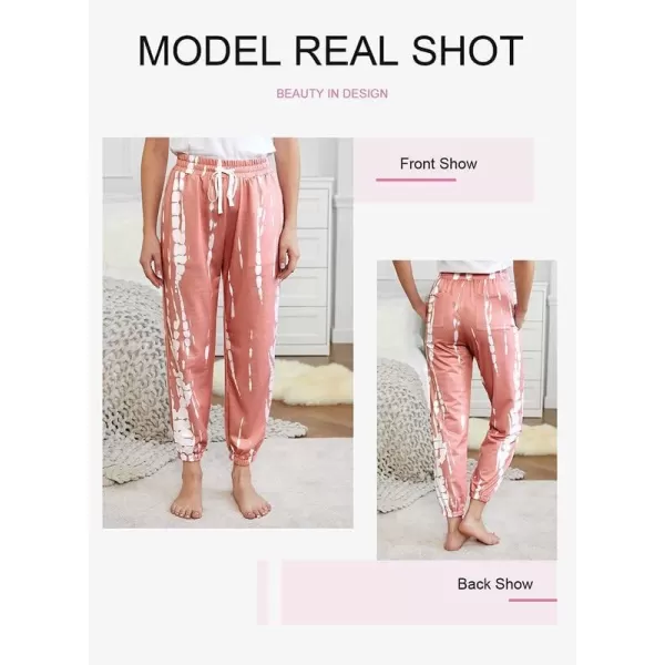 Dokotoo Womens 2023 Soft Casual Drawstring Tie Elastic Waist Loose Jogger Pants with Pockets