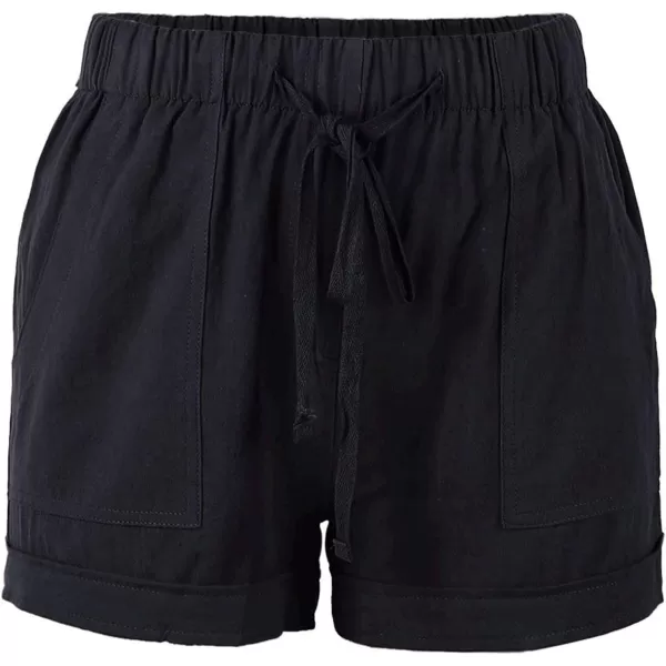 Dokotoo Womens Comfy Drawstring Casual Elastic Waist Pocketed Shorts