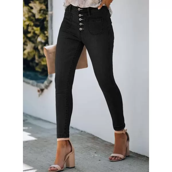 Dokotoo Women's Patchwork Destroyed Raw Hem Jeans Ripped Hole Boyfriend Denim Pants
