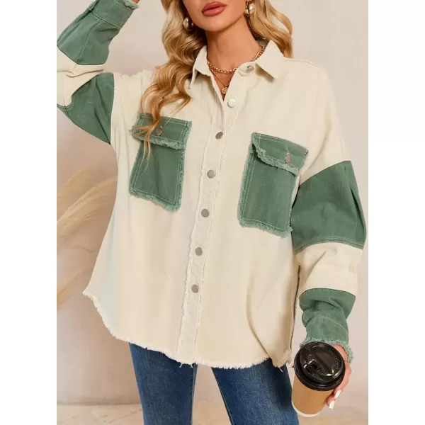 Dokotoo Jean Jacket Women Oversized Patchwork Fashion 2023 Shacket Jacket Women Long Boyfriend Button Down Shirts