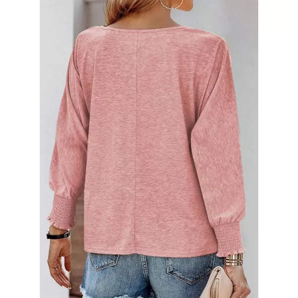 Dokotoo Long Sleeve Tops for Women 2023 Womens T Shirts for Women Fitted Shirts Tight Basic Tee