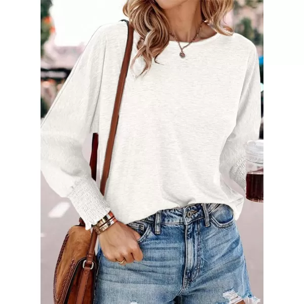 Dokotoo Long Sleeve Tops for Women 2023 Womens T Shirts for Women Fitted Shirts Tight Basic Tee