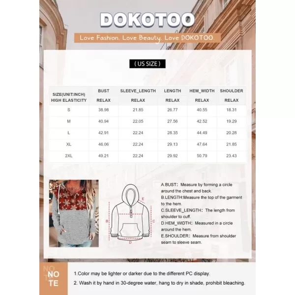 Dokotoo Womens 2023 Fashion Fall Button Collar Drawstring Stitching Sweatshirts Hoodies Pullover