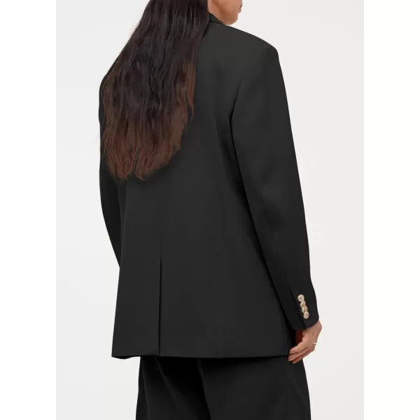 Dokotoo Womens 2023 Fashion Fall Lapel Collar Buttons Blazer Jackets for Women Business Casual