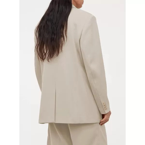 Dokotoo Womens 2023 Fashion Fall Lapel Collar Buttons Blazer Jackets for Women Business Casual