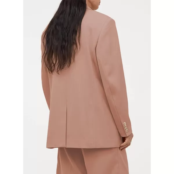 Dokotoo Womens 2023 Fashion Fall Lapel Collar Buttons Blazer Jackets for Women Business Casual