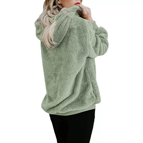 Dokotoo Womens 2023 Fashion Fuzzy Warm Casual Loose Hooded Sweatshirt Hoodies with Pockets Outerwear S-XXL