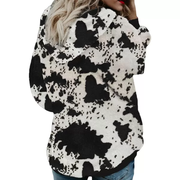 Dokotoo Womens 2023 Fashion Fuzzy Warm Casual Loose Hooded Sweatshirt Hoodies with Pockets Outerwear S-XXL
