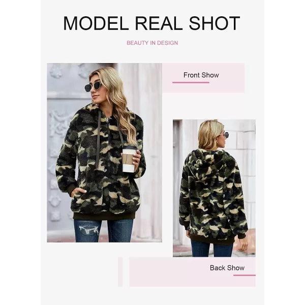 Dokotoo Womens 2023 Fashion Fuzzy Warm Casual Loose Hooded Sweatshirt Hoodies with Pockets Outerwear S-XXL