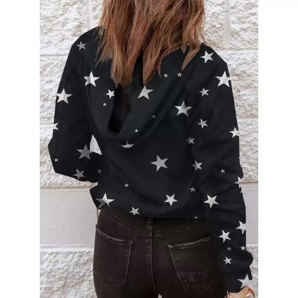 Dokotoo Womens 2023 Fashion Lace Up V Neck Drawstring Hoodies Sweatshirt Pullover Tops