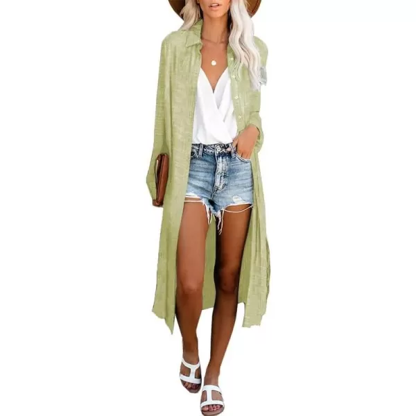 Dokotoo Womens 2023 Fashion Striped Print Kimono Tassel Casual Cardigan Loose Cover ups S-XL