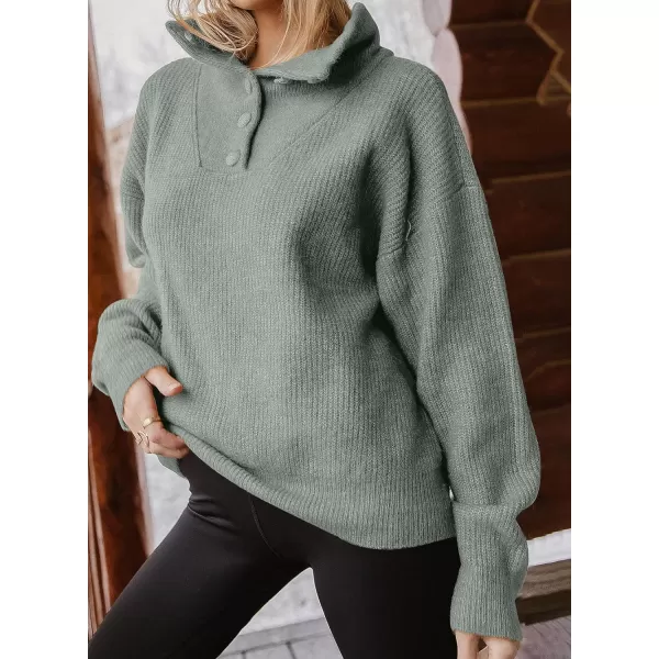 Dokotoo Womens 2023 Loose Oversized Casual Turtle Neck Sweater Pullover Top