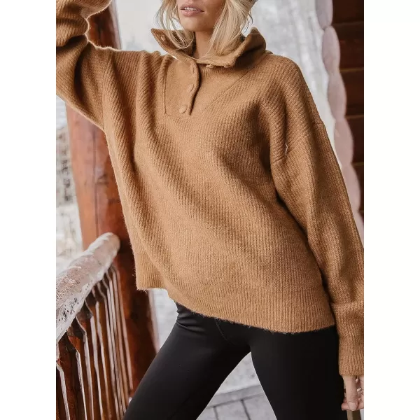 Dokotoo Womens 2023 Loose Oversized Casual Turtle Neck Sweater Pullover Top