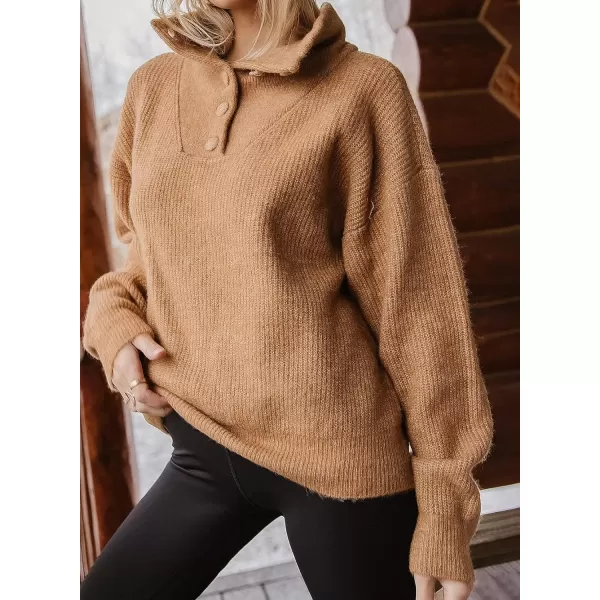 Dokotoo Womens 2023 Loose Oversized Casual Turtle Neck Sweater Pullover Top