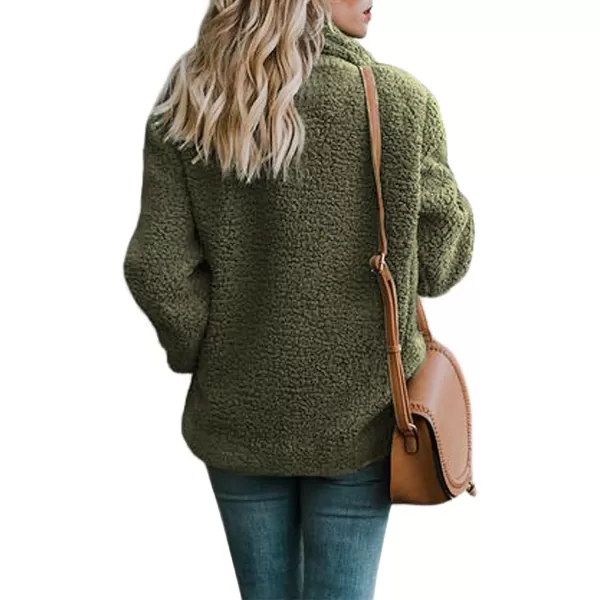 Dokotoo Womens 2023 Winter Fleece Teddy Bear Sherpa Jacket Coats with Pockets Outerwear