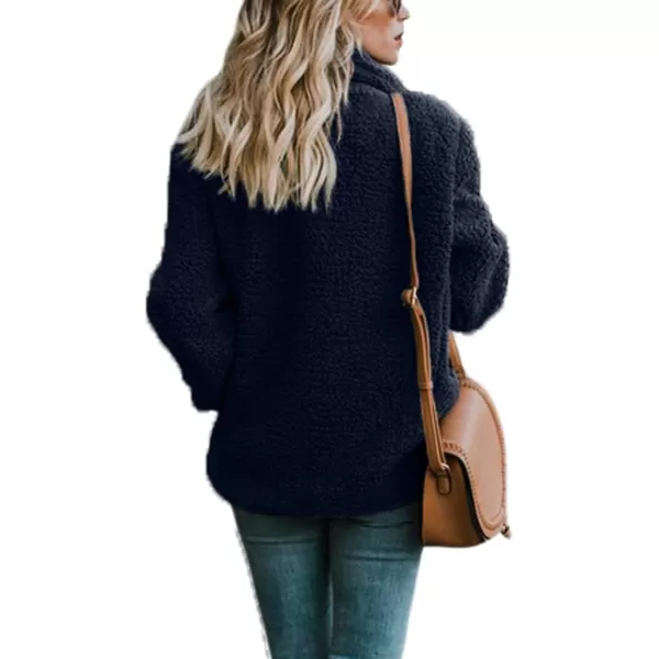 Dokotoo Womens 2023 Winter Fleece Teddy Bear Sherpa Jacket Coats with Pockets Outerwear
