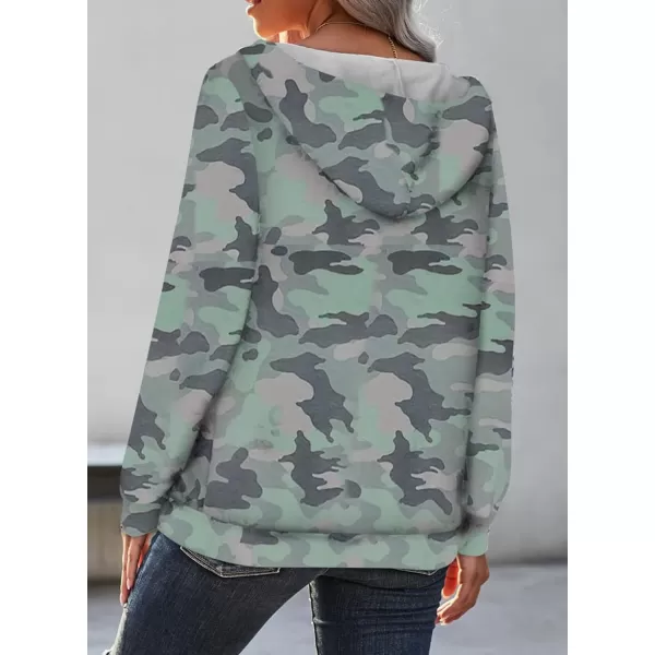Dokotoo Women's Casual Long Sleeve Hoodies Sweatshirts Drawstring Pullover Tunic Tops With Pockets