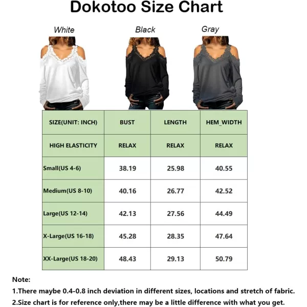 Dokotoo Women's Casual Loose Cold Shoulder Tops Halter Neck Hollowed Out Long Sleeve Shirts