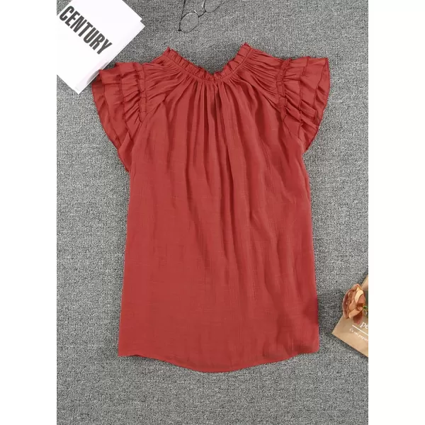 Dokotoo Women's Casual V Neck Tops Drawstring Short Sleeve T Shirt Blouses