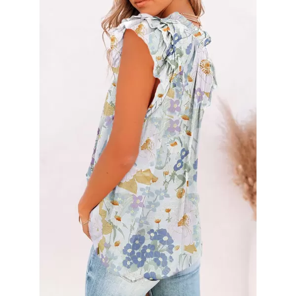 Dokotoo Women's Casual V Neck Tops Drawstring Short Sleeve T Shirt Blouses