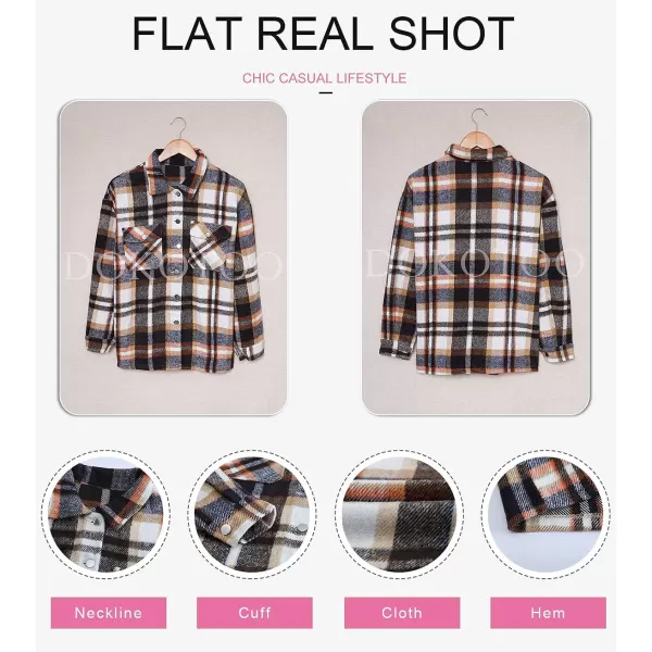 Dokotoo Womens Corduroy Button Down Shirts Boyfriend Long Sleeve Oversized Blouses Tops