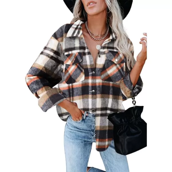 Dokotoo Womens Corduroy Button Down Shirts Boyfriend Long Sleeve Oversized Blouses Tops