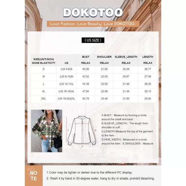 Dokotoo Womens Corduroy Button Down Shirts Boyfriend Long Sleeve Oversized Blouses Tops