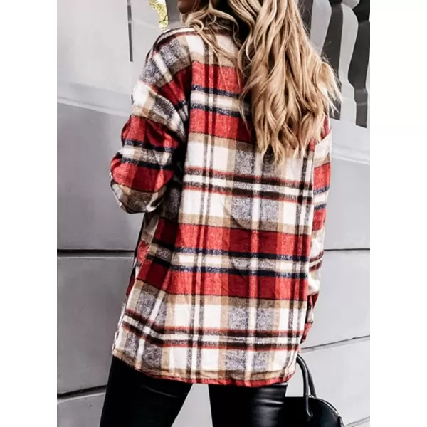 Dokotoo Womens Corduroy Button Down Shirts Boyfriend Long Sleeve Oversized Blouses Tops