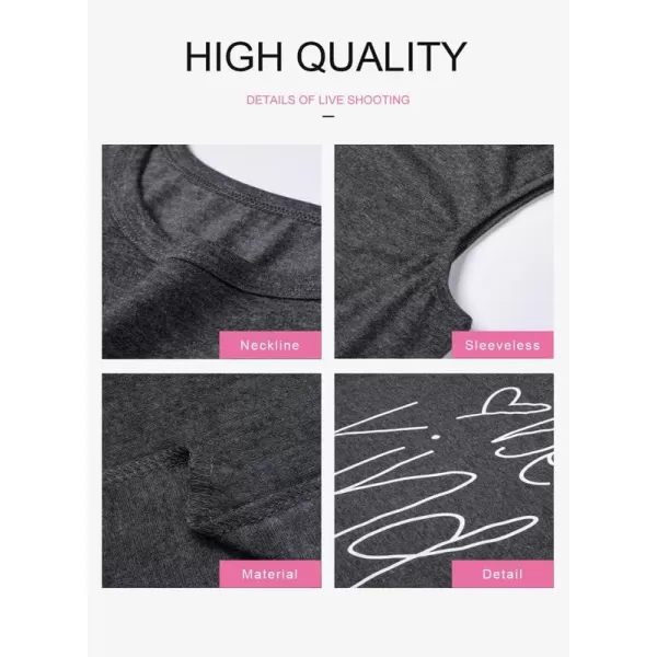 Dokotoo Womens Crew Neck Tank Tops Summer Leopard Detail Print Top Casual Cami Shirts Blouses S-XXL