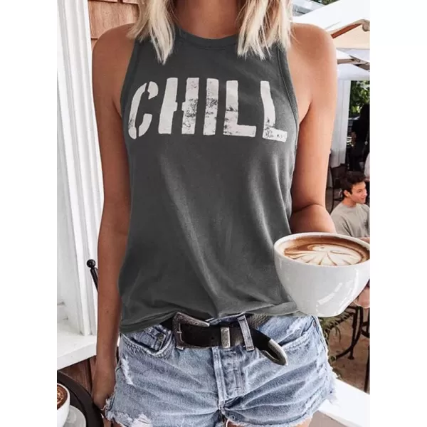 Dokotoo Womens Crew Neck Tank Tops Summer Leopard Detail Print Top Casual Cami Shirts Blouses S-XXL