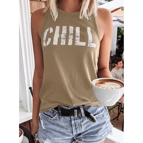 Dokotoo Womens Crew Neck Tank Tops Summer Leopard Detail Print Top Casual Cami Shirts Blouses S-XXL
