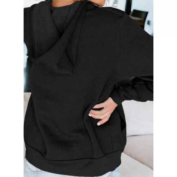 Dokotoo Women's Full Zip Up Hoodie Long Sleeve Hooded Sweatshirts Pockets Jacket Coat for Women