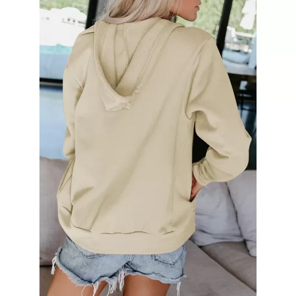 Dokotoo Women's Full Zip Up Hoodie Long Sleeve Hooded Sweatshirts Pockets Jacket Coat for Women