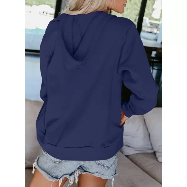 Dokotoo Women's Full Zip Up Hoodie Long Sleeve Hooded Sweatshirts Pockets Jacket Coat for Women
