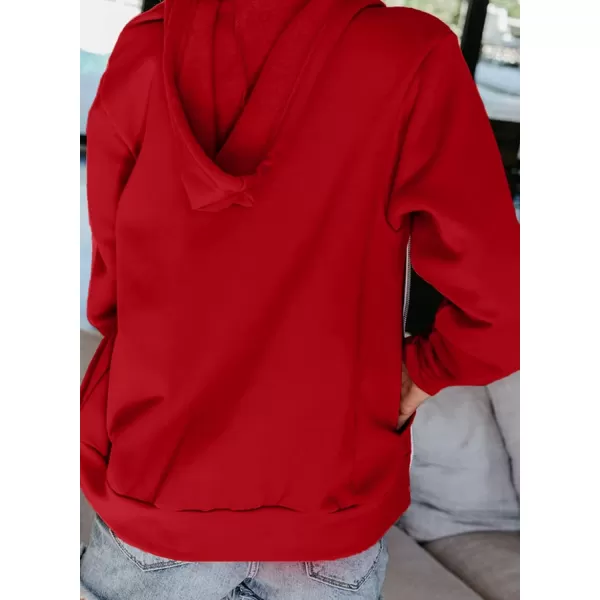 Dokotoo Women's Full Zip Up Hoodie Long Sleeve Hooded Sweatshirts Pockets Jacket Coat for Women