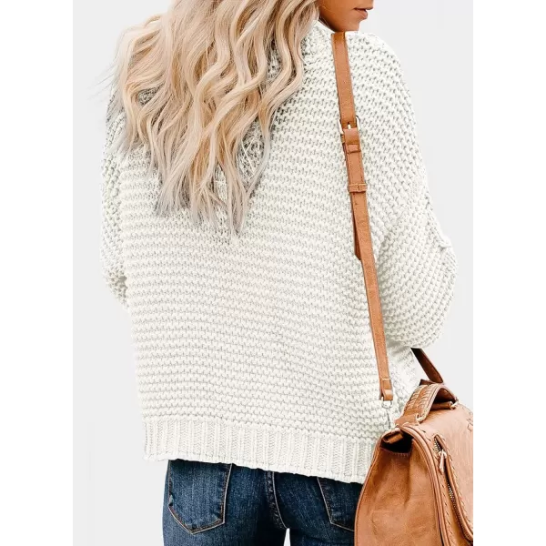 Dokotoo Womens Open Front Long Sleeve Chunky Knit Cardigan Sweaters Loose Outwear Coat